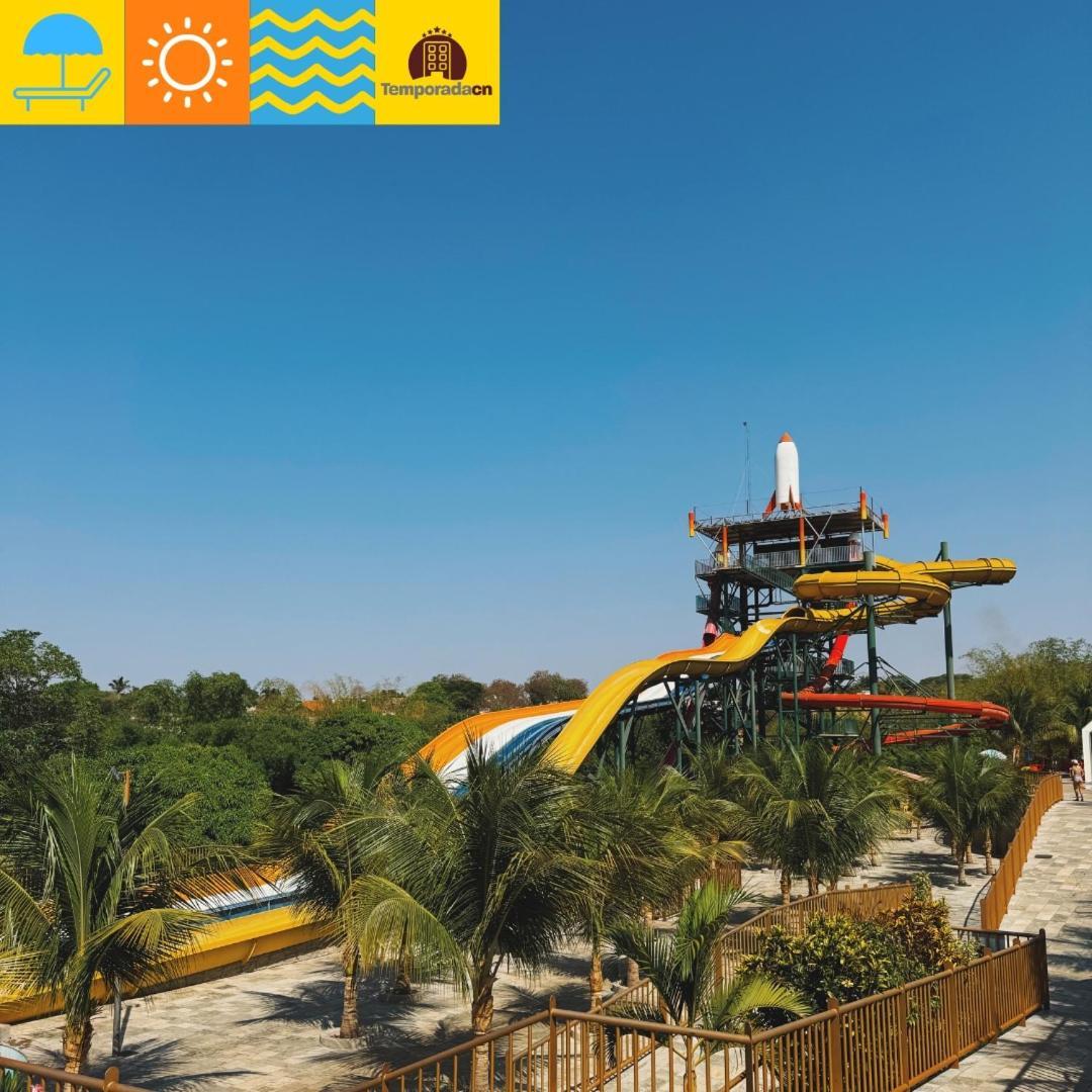 Aparthotel Spazzio Diroma Com Acesso Ao Acqua Park -temporada Cn Adriele